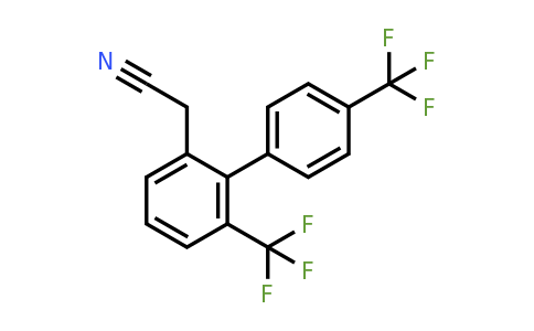 1261821-79-7 | 6,4'-Bis(trifluoromethyl)biphenyl-2-acetonitrile