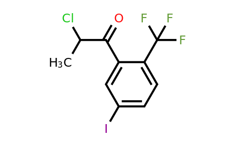 1261821-91-3 | 2-Chloro-5'-iodo-2'-(trifluoromethyl)propiophenone