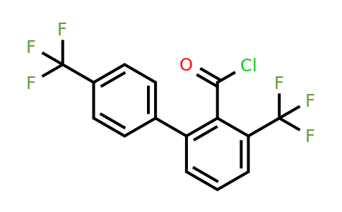 1261821-92-4 | 3,4'-Bis(trifluoromethyl)biphenyl-2-carbonyl chloride