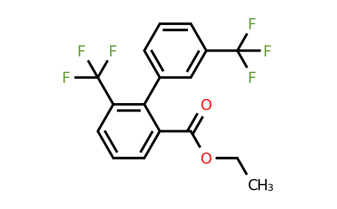 1261822-02-9 | 6,3'-Bis(trifluoromethyl)biphenyl-2-carboxylic acid ethyl ester