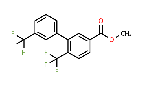 1261822-06-3 | 6,3'-Bis(trifluoromethyl)biphenyl-3-carboxylic acid methyl ester