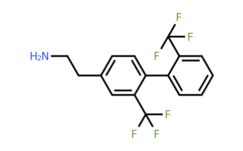 1261822-24-5 | 2-(2,2'-Bis(trifluoromethyl)biphenyl-4-yl)-ethylamine