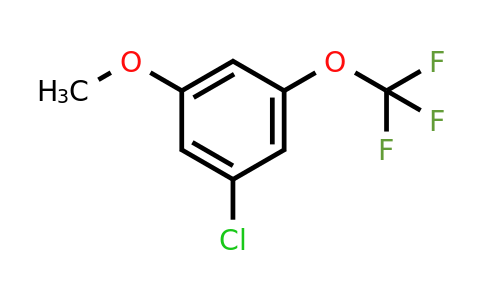 1261822-54-1 | 1-Chloro-3-methoxy-5-(trifluoromethoxy)benzene