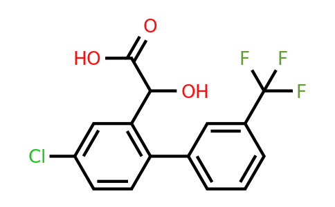 1261822-69-8 | (4-Chloro-3'-(trifluoromethyl)biphenyl-2-yl)-hydroxy-acetic acid
