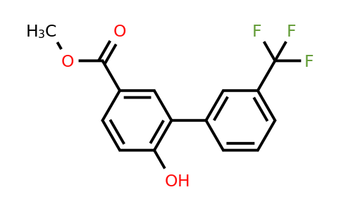 1261822-75-6 | 6-Hydroxy-3'-(trifluoromethyl)biphenyl-3-carboxylic acid methyl ester