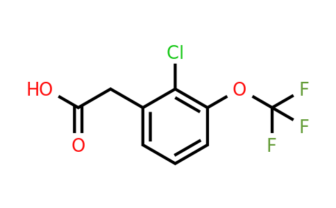 1261822-86-9 | 2-Chloro-3-(trifluoromethoxy)phenylacetic acid