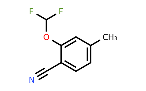 1261823-19-1 | 4-Cyano-3-(difluoromethoxy)toluene