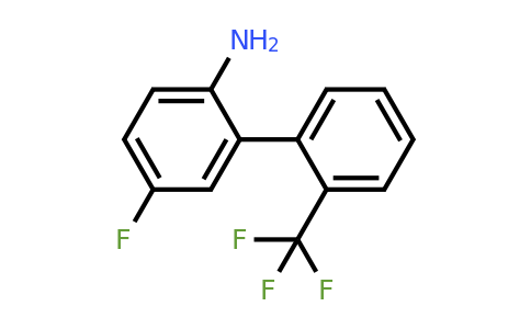 1261823-59-9 | 2-Amino-5-fluoro-2'-(trifluoromethyl)biphenyl
