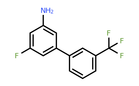 1261823-62-4 | 3-Amino-5-fluoro-3'-(trifluoromethyl)biphenyl