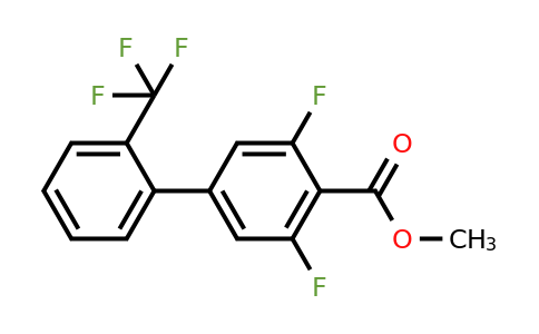 1261823-66-8 | 3,5-Difluoro-2'-(trifluoromethyl)biphenyl-4-carboxylic acid methyl ester