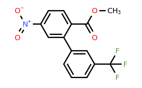 1261824-01-4 | 5-Nitro-3'-(trifluoromethyl)biphenyl-2-carboxylic acid methyl ester