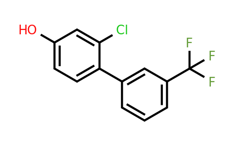 1261824-02-5 | 2-Chloro-4-hydroxy-3'-(trifluoromethyl)biphenyl