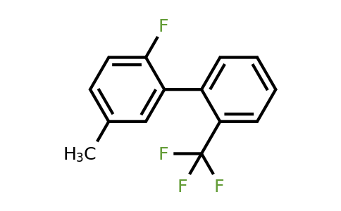 1261824-15-0 | 2-Fluoro-5-methyl-2'-(trifluoromethyl)biphenyl