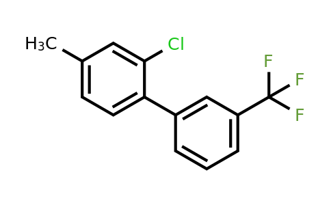 1261824-17-2 | 2-Chloro-4-methyl-3'-(trifluoromethyl)biphenyl