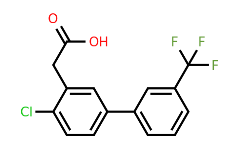 1261824-48-9 | 4-Chloro-3'-(trifluoromethyl)biphenyl-3-acetic acid