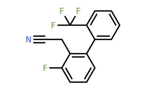 1261824-55-8 | 3-Fluoro-2'-(trifluoromethyl)biphenyl-2-acetonitrile