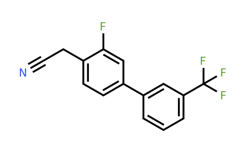 1261824-60-5 | 3-Fluoro-3'-(trifluoromethyl)biphenyl-4-acetonitrile