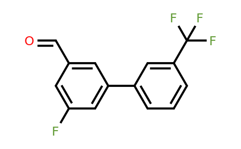 1261824-66-1 | 5-Fluoro-3'-(trifluoromethyl)biphenyl-3-carbaldehyde