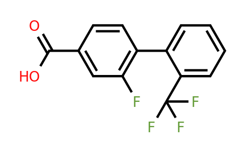 1261824-88-7 | 3-Fluoro-4-(2-trifluoromethylphenyl)benzoic acid