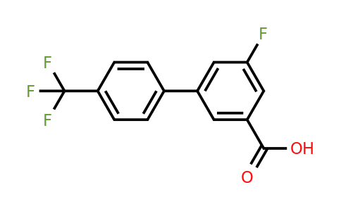 1261824-93-4 | 5-Fluoro-4'-(trifluoromethyl)-[1,1'-biphenyl]-3-carboxylic acid