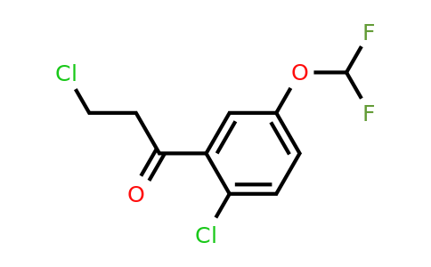 1261825-07-3 | 3,2'-Dichloro-5'-(difluoromethoxy)propiophenone