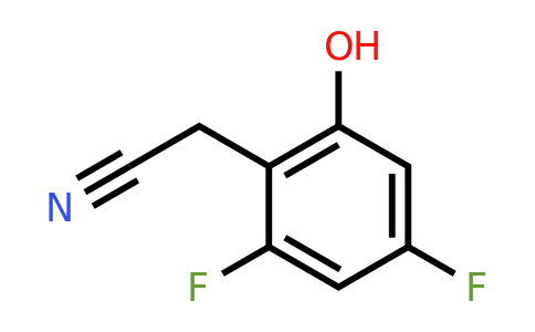 1261825-34-6 | 2,4-Difluoro-6-hydroxyphenylacetonitrile