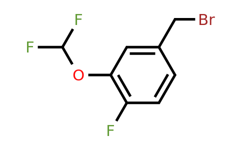 1261825-41-5 | 3-(Difluoromethoxy)-4-fluorobenzyl bromide