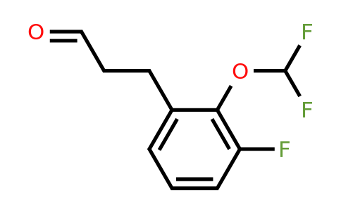 1261825-49-3 | 3-(2'-(Difluoromethoxy)-3'-fluorophenyl)propionaldehyde