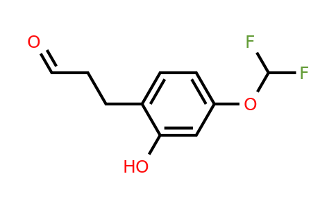 1261825-54-0 | 3-(4'-(Difluoromethoxy)-2'-hydroxyphenyl)propionaldehyde