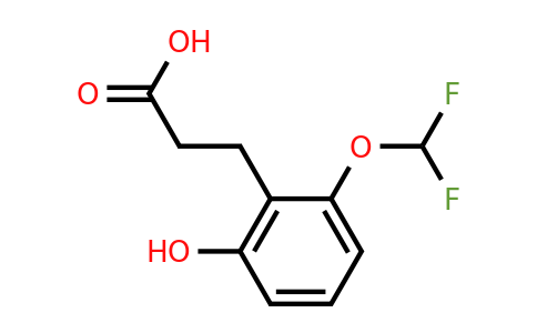 1261825-55-1 | 3-(2'-(Difluoromethoxy)-6'-hydroxyphenyl)propionic acid
