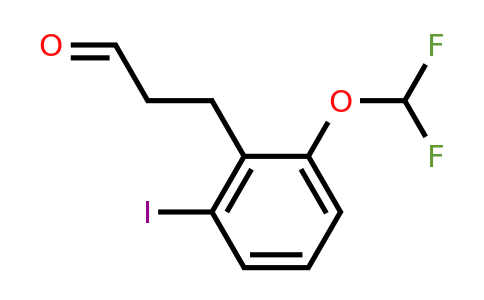 1261825-60-8 | 3-(2'-(Difluoromethoxy)-6'-iodophenyl)propionaldehyde