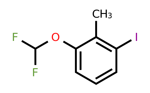 1261825-62-0 | 1-(Difluoromethoxy)-3-iodo-2-methylbenzene