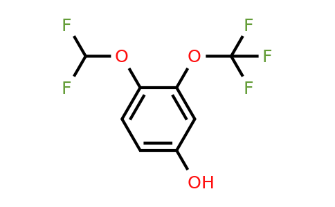 1261825-71-1 | 4-(Difluoromethoxy)-3-(trifluoromethoxy)phenol