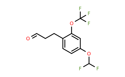 1261825-72-2 | 3-(4'-(Difluoromethoxy)-2'-(trifluoromethoxy)phenyl)propionaldehyde