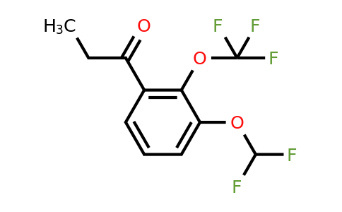 1261825-74-4 | 3'-(Difluoromethoxy)-2'-(trifluoromethoxy)propiophenone