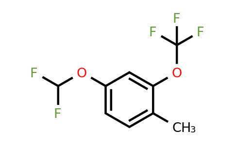 1261825-75-5 | 4-(Difluoromethoxy)-2-(trifluoromethoxy)toluene