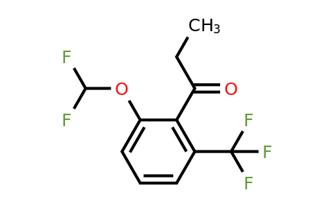 1261825-80-2 | 2'-(Difluoromethoxy)-6'-(trifluoromethyl)propiophenone