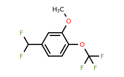 1261825-93-7 | 5-(Difluoromethyl)-2-(trifluoromethoxy)anisole