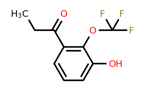 1261826-28-1 | 3'-Hydroxy-2'-(trifluoromethoxy)propiophenone