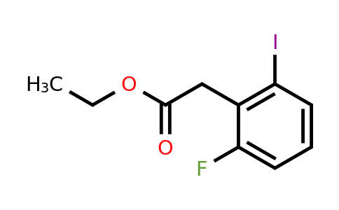 1261826-29-2 | Ethyl 2-fluoro-6-iodophenylacetate