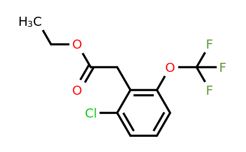 1261826-45-2 | Ethyl 2-chloro-6-(trifluoromethoxy)phenylacetate