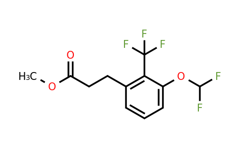 1261826-68-9 | Methyl 3-(3'-(difluoromethoxy)-2'-(trifluoromethyl)phenyl)propionate