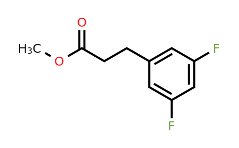 1261826-95-2 | Methyl 3-(3',5'-difluorophenyl)propionate