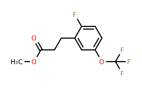1261827-07-9 | Methyl 3-(2'-fluoro-5'-(trifluoromethoxy)phenyl)propionate
