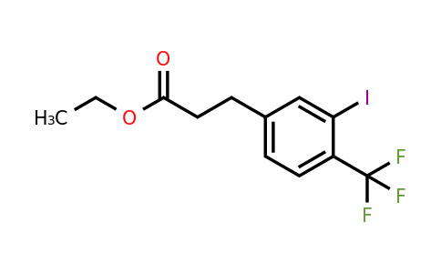 1261827-11-5 | Ethyl 3-(3'-iodo-4'-(trifluoromethyl)phenyl)propionate