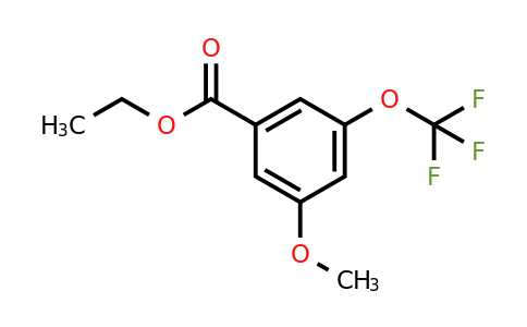 1261827-17-1 | Ethyl 3-methoxy-5-(trifluoromethoxy)benzoate