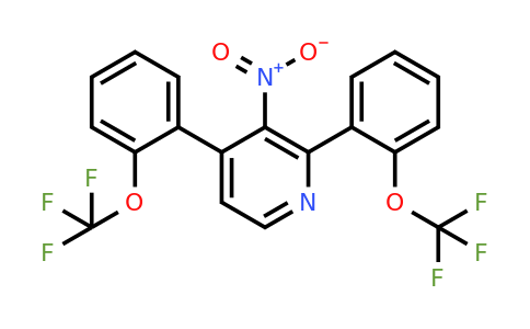 1261827-28-4 | 2,4-Bis(2-(trifluoromethoxy)phenyl)-3-nitropyridine
