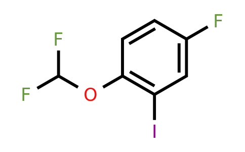 1261827-29-5 | 5-Fluoro-2-(difluoromethoxy)iodobenzene