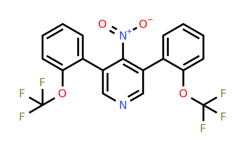 1261827-30-8 | 3,5-Bis(2-(trifluoromethoxy)phenyl)-4-nitropyridine