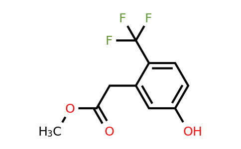 1261827-31-9 | Methyl 5-hydroxy-2-(trifluoromethyl)phenylacetate
